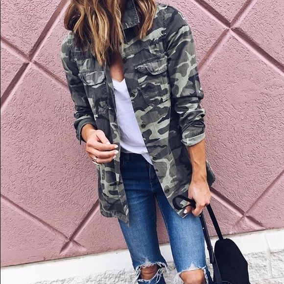 Love Tree Jackets & Blazers - Love tree militar jacket